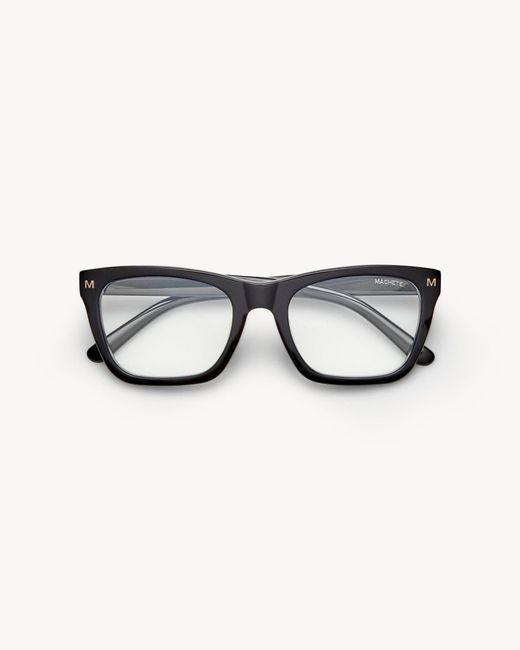Machete Black Reading Glasses Light