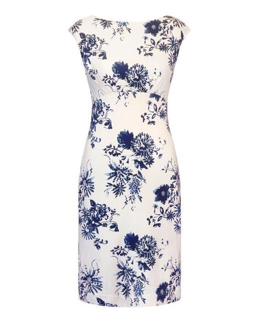 Alie Street London Blue Pippa Shift Dress