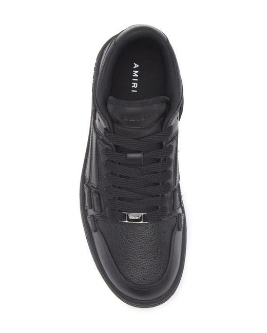 Amiri Black Skeleton Low Top Sneaker for men