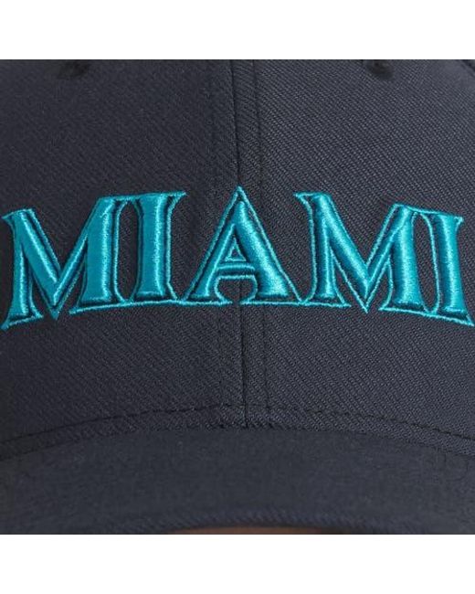 Nike Blue Miami Marlins 2025 City Connect Performance Swoosh Flex Hat for men