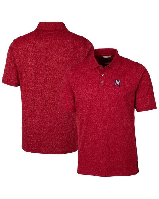 Cutter & Buck Red Northwest Arkansas Naturals Big & Tall Drytec Advantage Tri-blend Space Dye Polo At Nordstrom for men