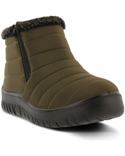 Flexus by Spring Step Green Melba Waterproof Winter Boot