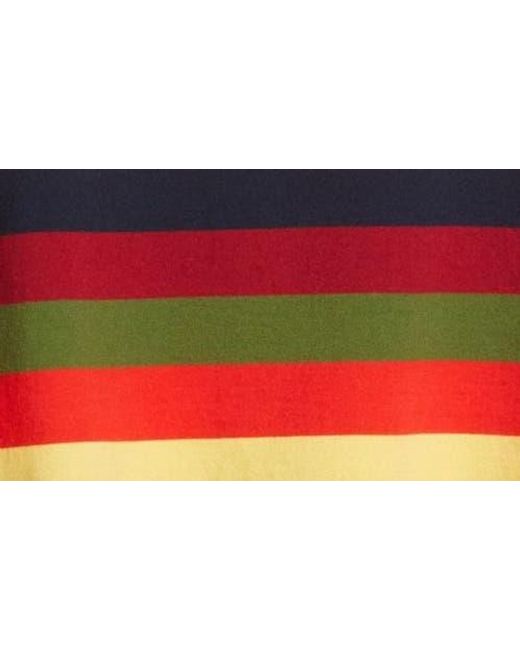 The Great Blue The Square Stripe Crop Top