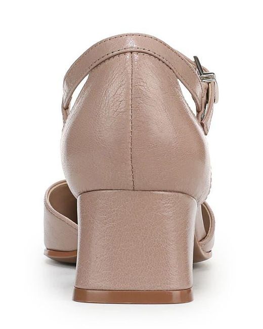 Naturalizer Pink Maddox Ankle Strap Pointed Toe Pump