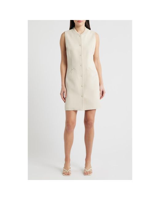 Bernardo Natural Jacket Shift Dress
