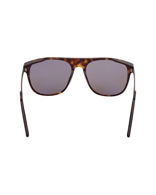 Tom Ford Multicolor Lionel 55mm Square Sunglasses for men