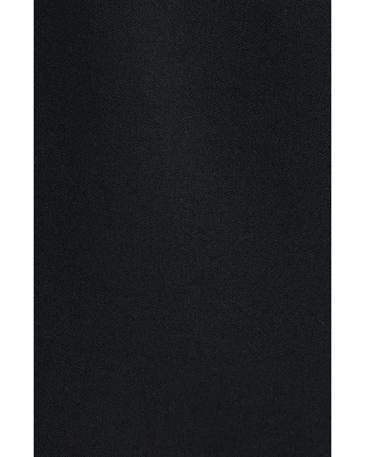 FRAME Black Relaxed Wool Shorts for men