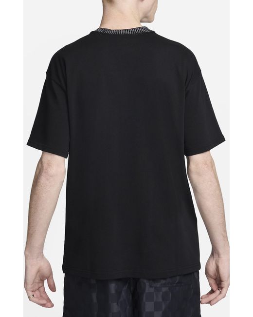 Nike Black Max90 Swoosh Graphic T-shirt for men