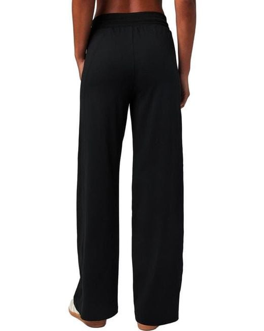 Fabletics Black Cloud Jersey Wide Leg Pant