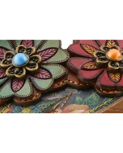 Spring Step Multicolor Off Center Sandal