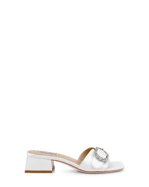 Badgley Mischka White Odalys Sandal
