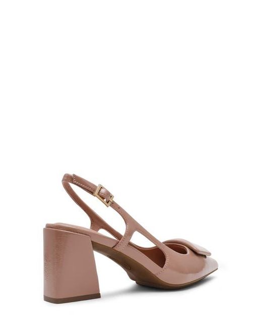 Anne Klein Brown Renatta Slingback Pointed Toe Pump
