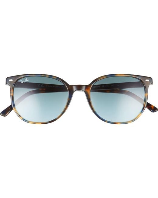 Ray-Ban Blue 52Mm Gradient Square Sunglasses for men