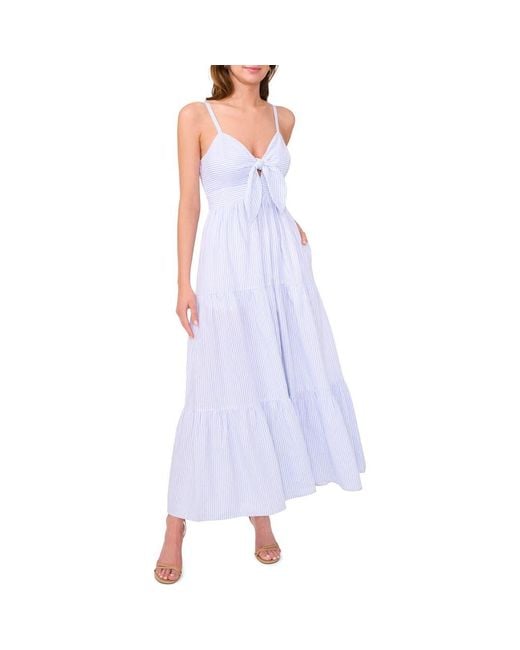 chinese dress ladies CeCe Womens, Ruffle Front Tiered Maxi Dress, Medium Green, Medium at Amazon  Women's Clothing store