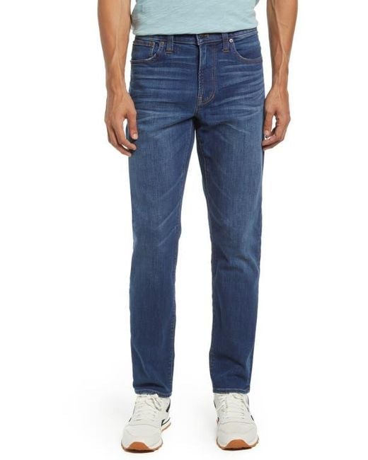 Madewell Blue Everyday Flex Coolmax Athletic Fit Jeans for men