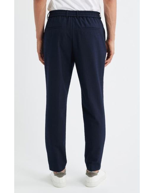 Boss Blue Perin Drawstring Pants for men