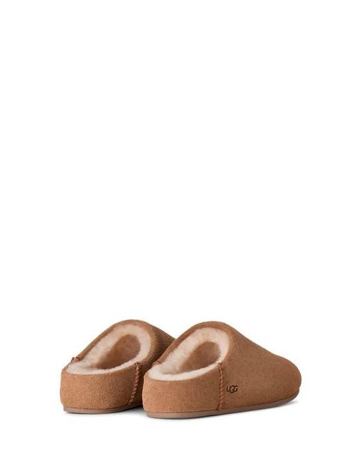 Ugg Brown Elea Waterproof Suede Slipper