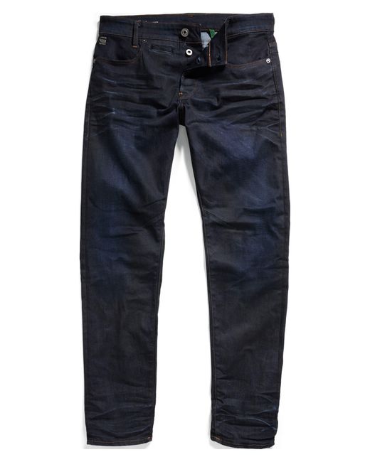 G-Star RAW Blue D-staq Slim Fit Jeans for men