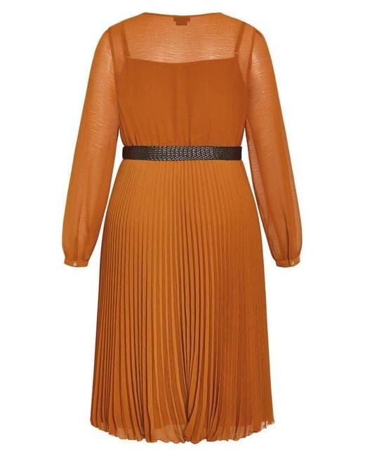 strapless open back dress Orangee Fruit Richelieu Artisanal Lenzing™ Ecovero™ Euroflax™ Maxi Dress