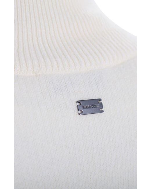 Bugatchi Multicolor Wool Blend Zip Cardigan for men