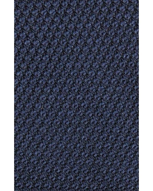 Thom Sweeney Blue Grenadine Tie for men