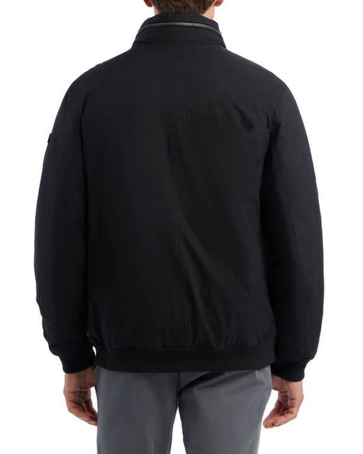 Hunter Black Albion Water Resistant Bomber Jacket for men