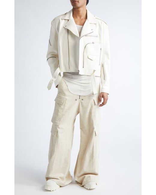 Rick Owens CROPPED JUMBO BAUHAUS STOOGES Rick Owens Men's Natural