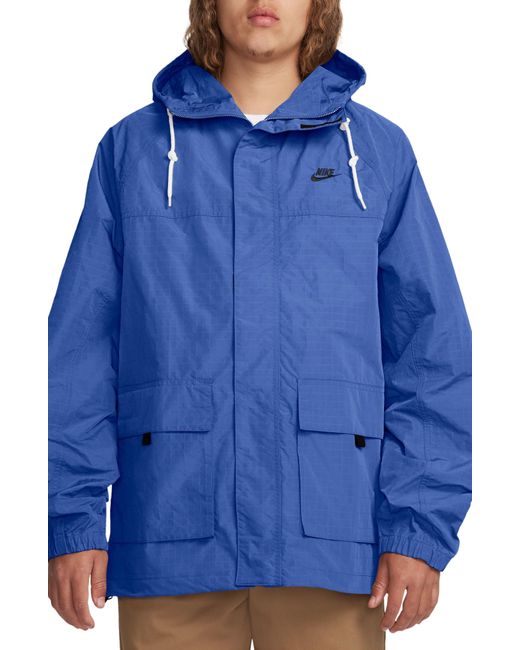 Nike Blue Club Bowline Water Repellent Jacket for men