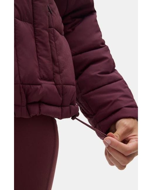 Halfdays Red Nellie Packable Puffer Jacket