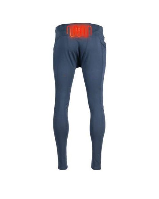 Mobile Warming Blue Baselite Heated Base Layer Pant for men