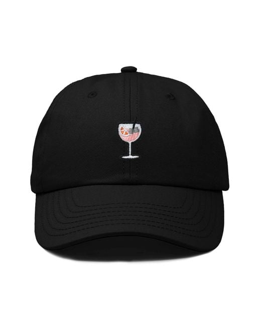 Alix Black Spritz Embroidered Everyday Hat