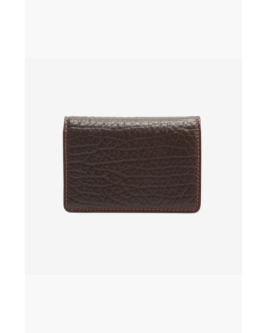 Tusk Brown Amsterdam Card Case for men