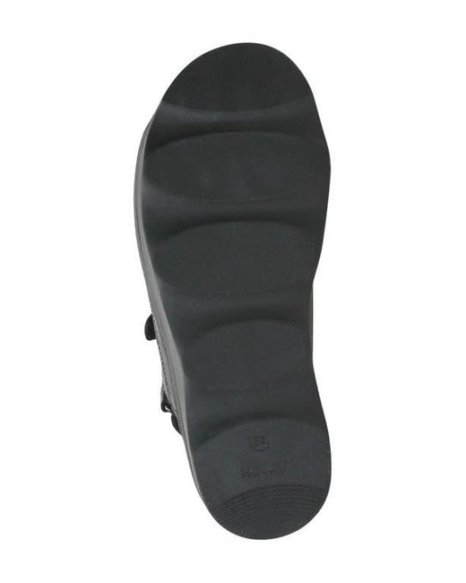 Wolky Black Laprida Slide Sandal