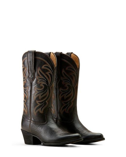 Ariat Black Heritage Western Boot