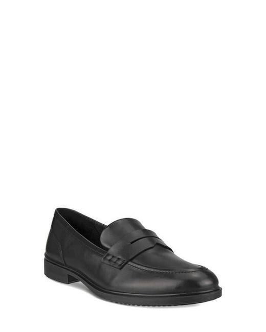 Ecco Black Penny Loafer