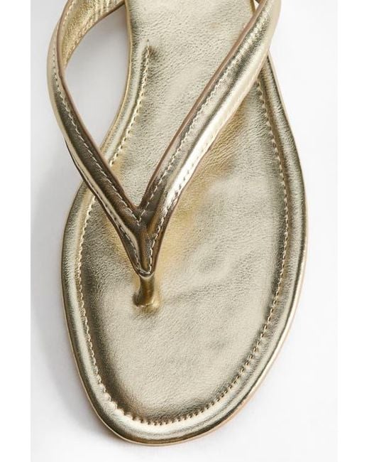 H&M White Flip-Flops