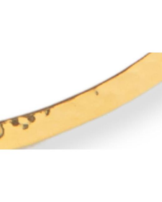 Argento Vivo White Hammered Collar Necklace