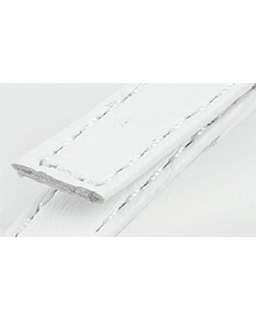 Zigi White Two-Strap Sandal
