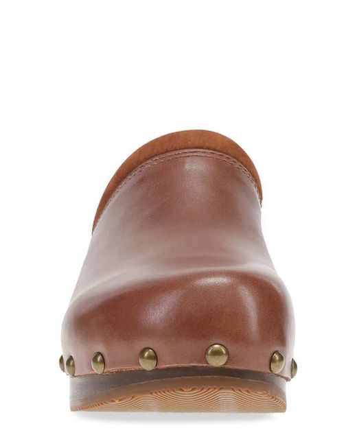 Dansko Brown Andie Platform Mule