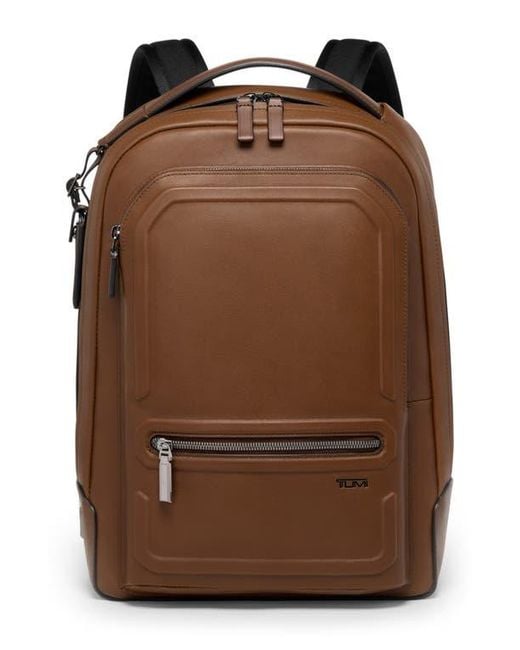 Tumi Brown Harrison Bradner Backpack