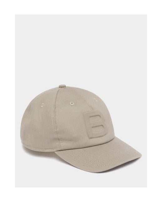 Bally White Baseball Hat for men