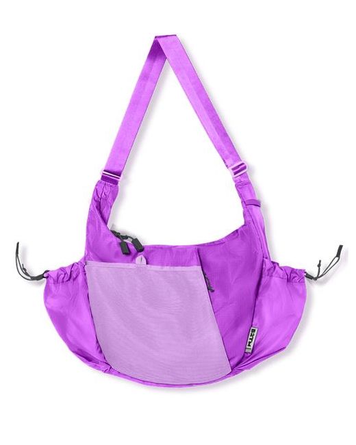 BABOON TO THE MOON Purple Crescent Crossbody Big 8L