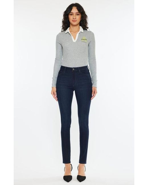 Kancan Blue Addison Essentials High Rise Super Skinny Jeans
