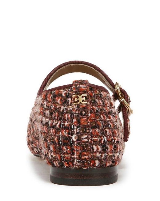 Sam Edelman Brown Michaela Mary Jane Flat