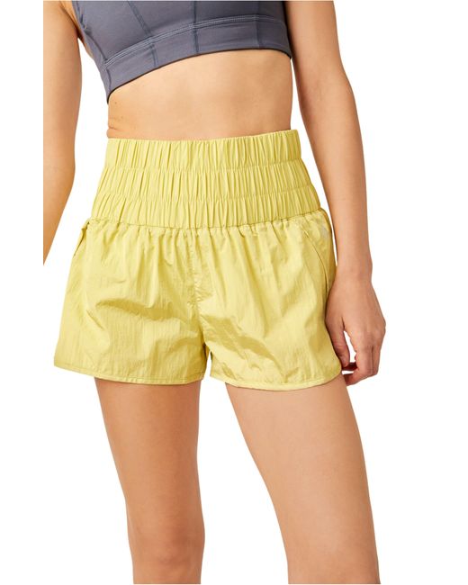Fp Movement Yellow The Way Home Shorts