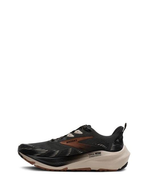 Brooks Black Ghost Trail Running Shoe for men
