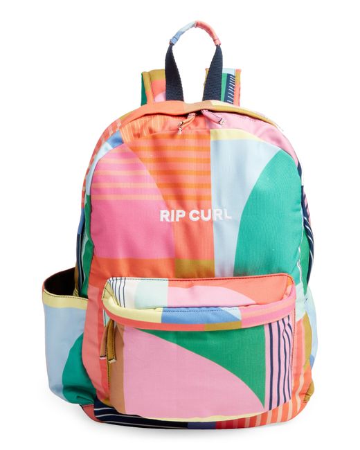 Rip Curl Red Canvas Backpack