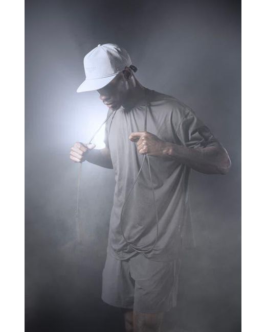 Melin Gray Hydrolite A-Game Performance Snapback Hat for men