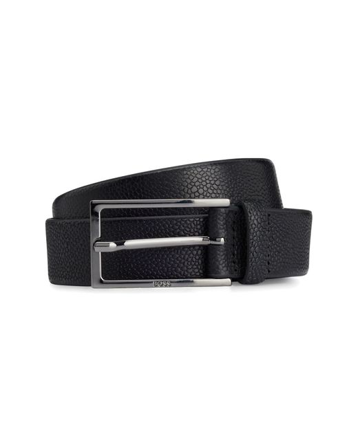 Boss Black Carmello Leather Belt for men