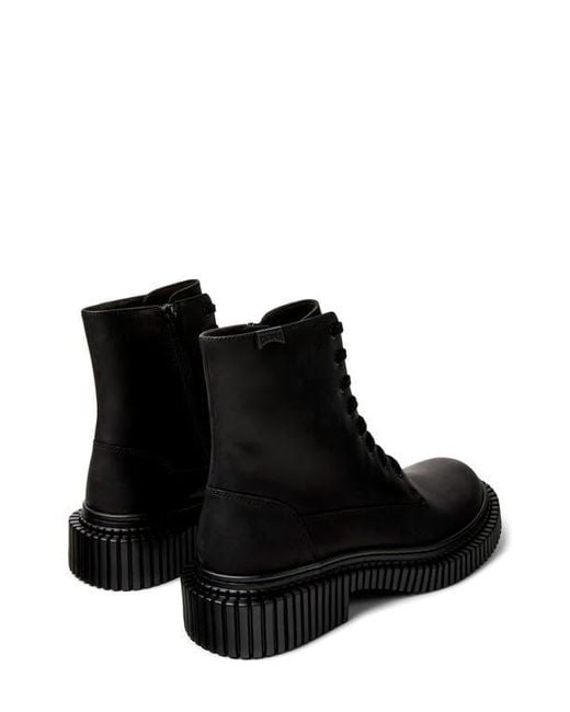 Camper Black Pix Berlin Ankle Boot for men